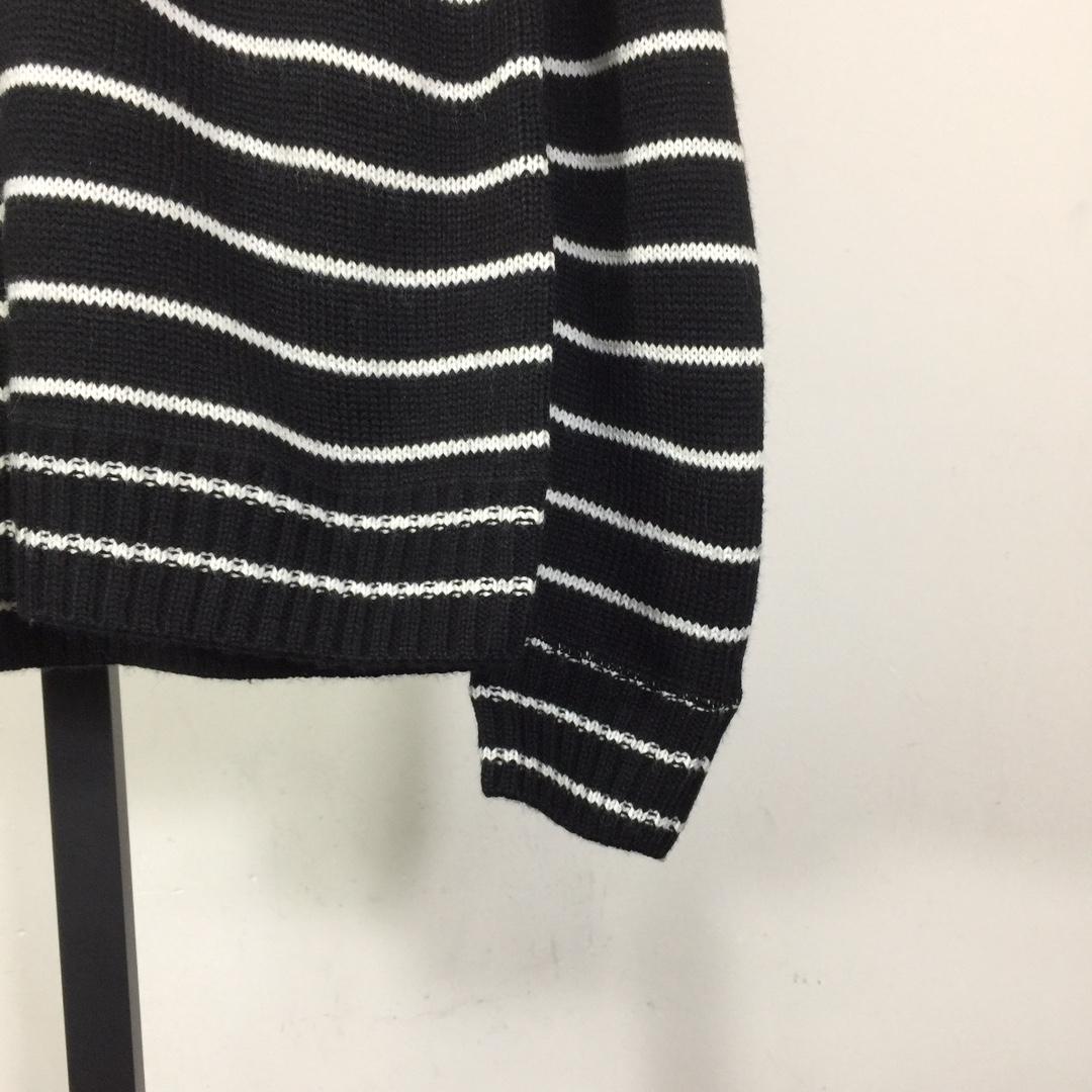 Prada Intarsia-logo Striped Cashmere Jumper - PerfectKickZ