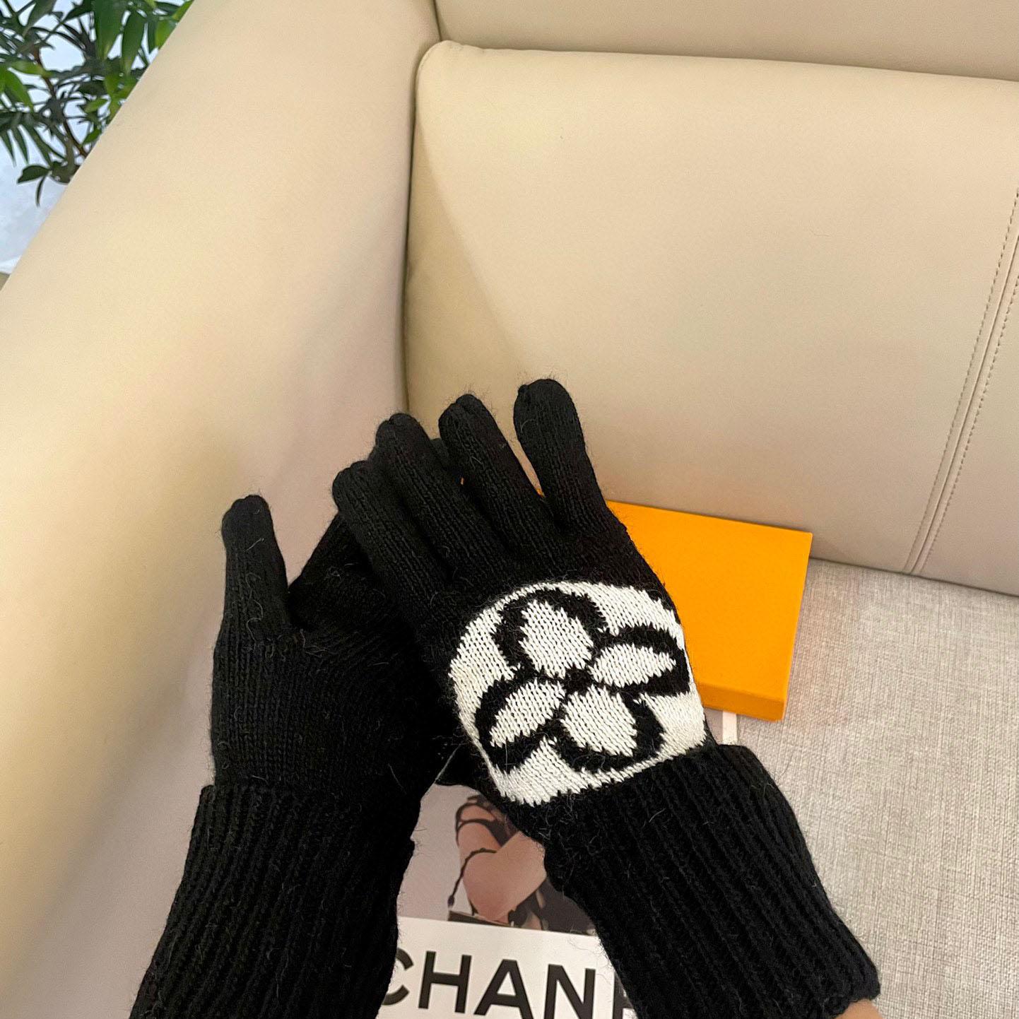 Louis Vuitton LV Medallion Gloves - PerfectKickZ