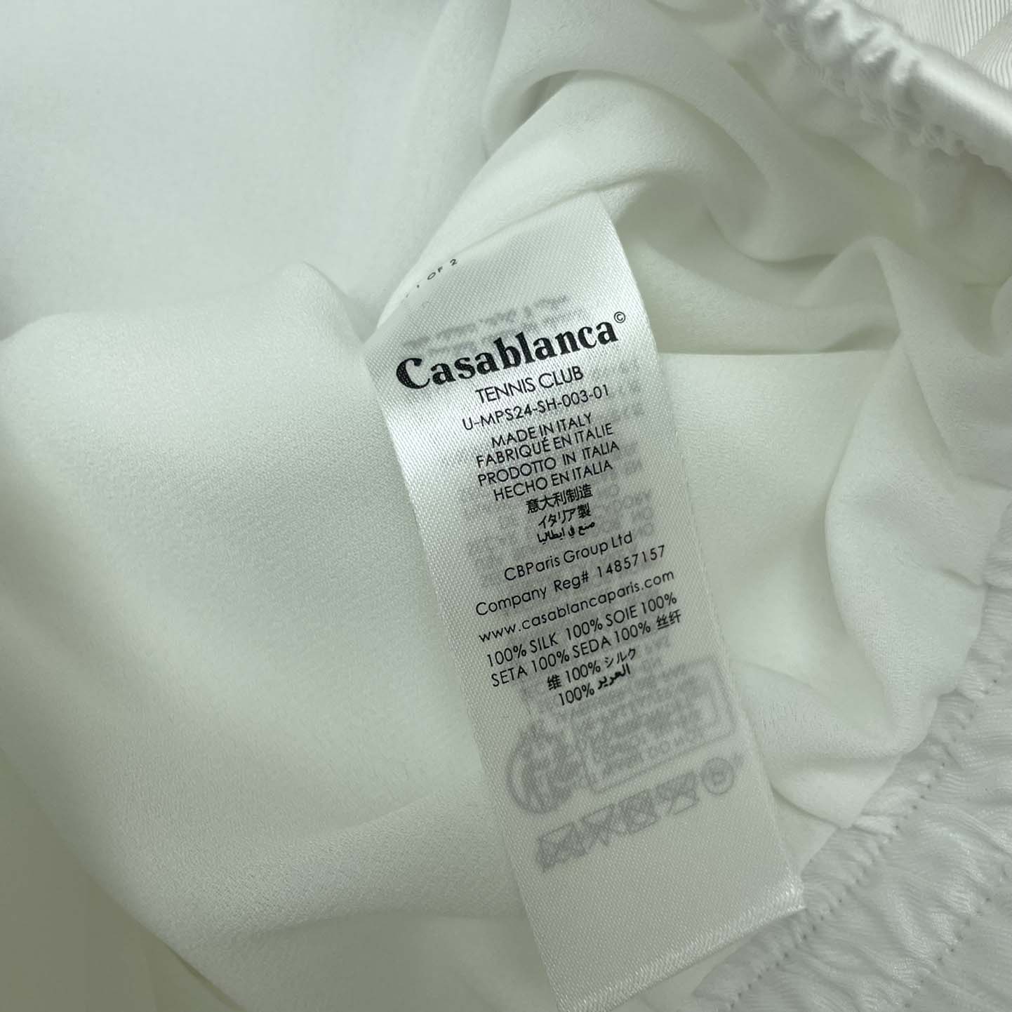 Casablanca Silk Bermuda Shorts   CA3515 - PerfectKickZ