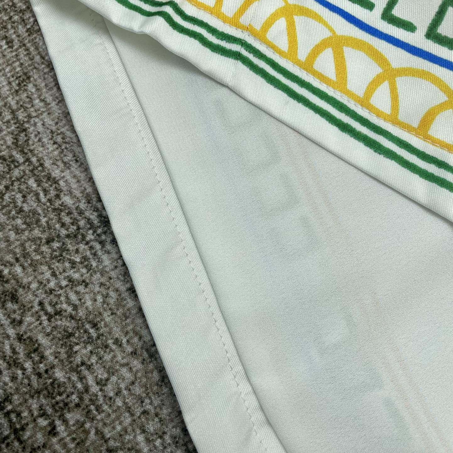 Casablanca Silk Bermuda Shorts   CA3515 - PerfectKickZ