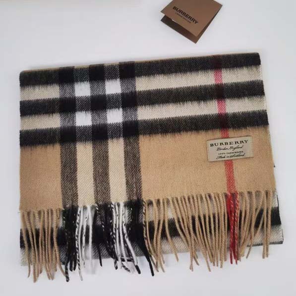 Burberry Check Cashmere Scarf - PerfectKickZ