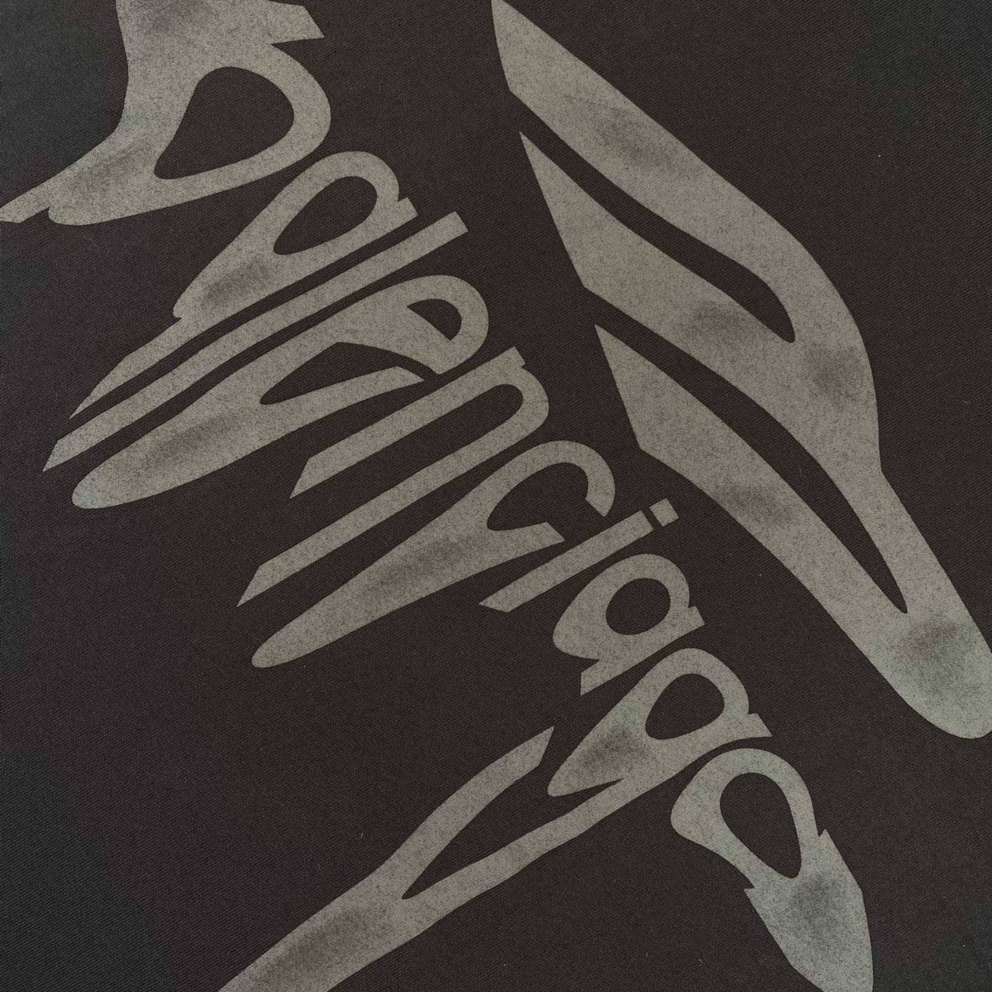 Balenciaga 3B Liquefied T-Shirt Oversized In Faded Black - PerfectKickZ