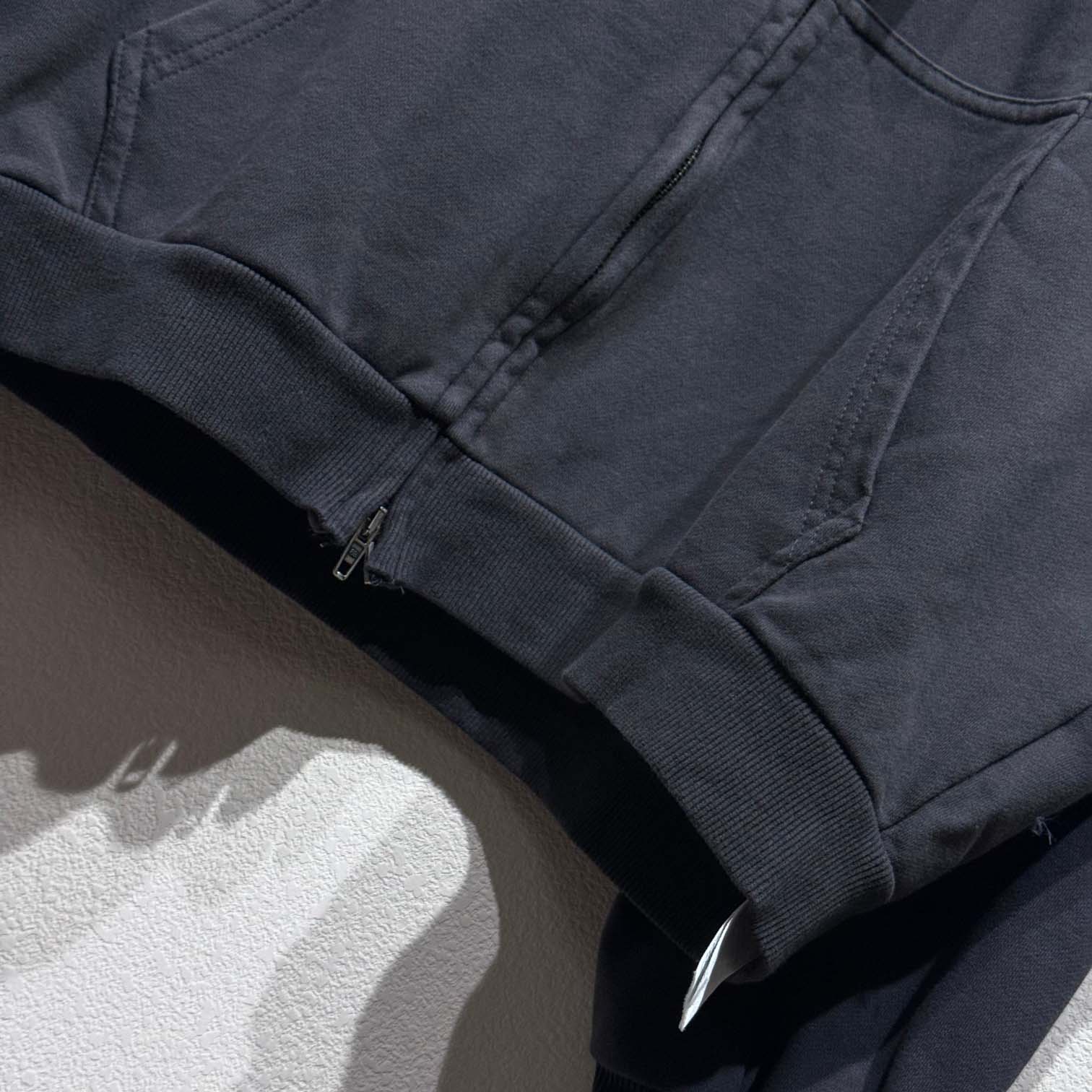 Balenciaga EBay Zip-Up Hoodie Regular Fit In Black - PerfectKickZ