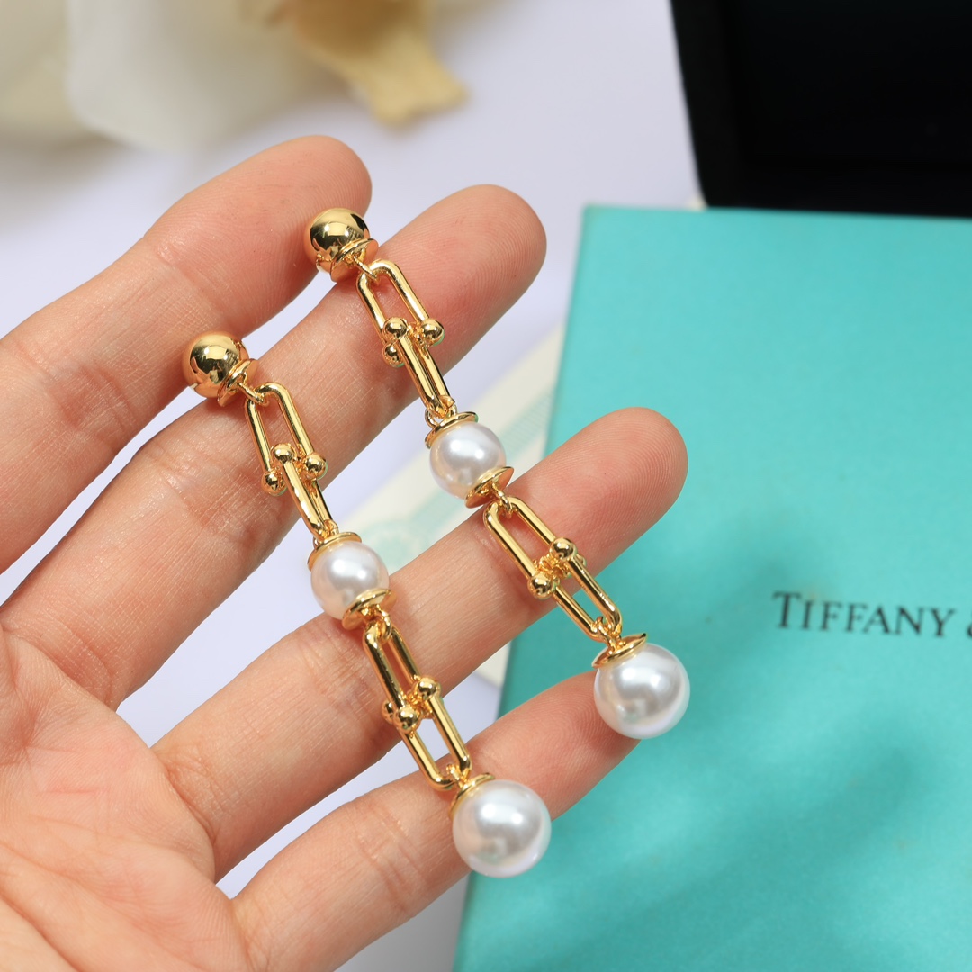 Tiffany & Co. Triple Drop Link Earrings - PerfectKickZ