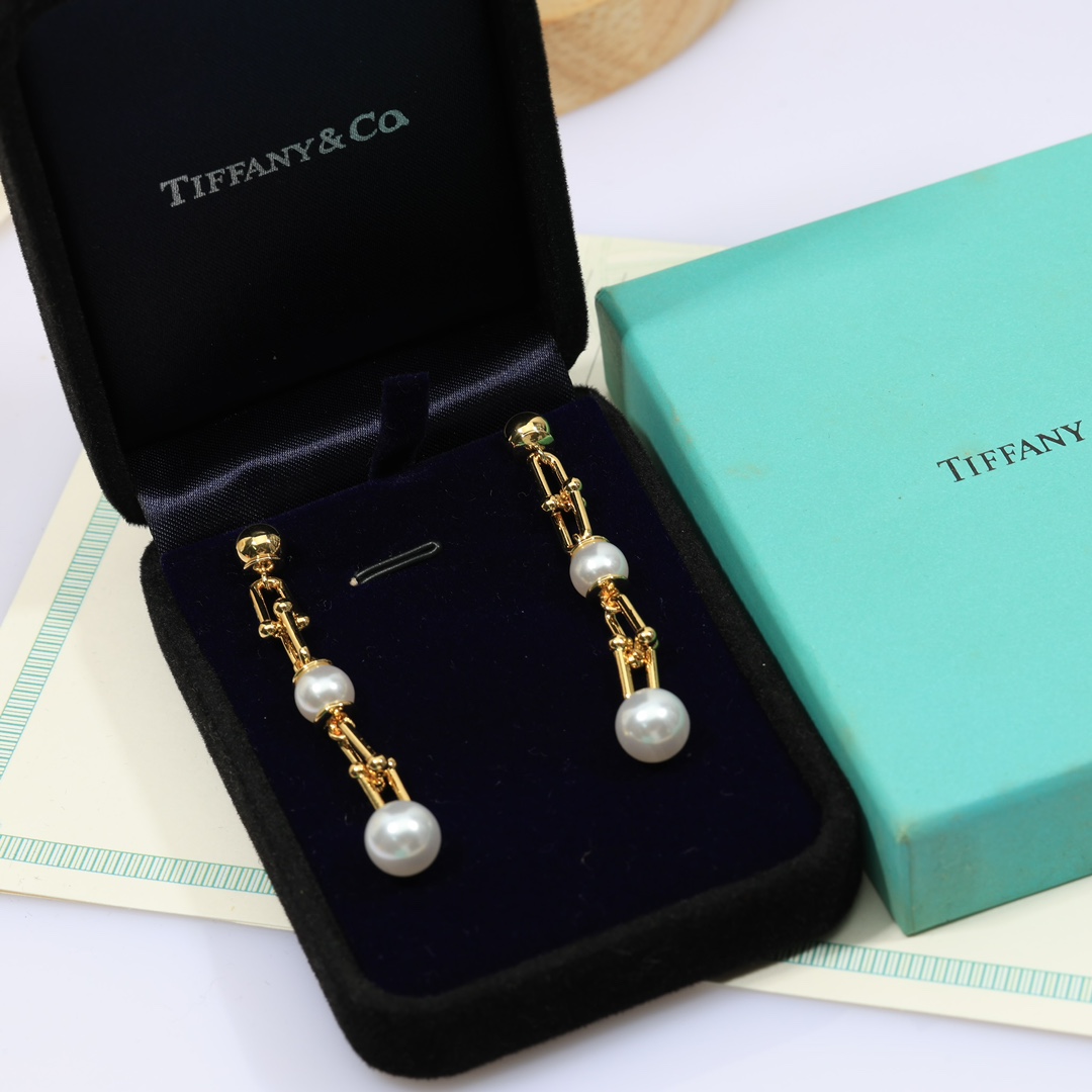Tiffany & Co. Triple Drop Link Earrings - PerfectKickZ