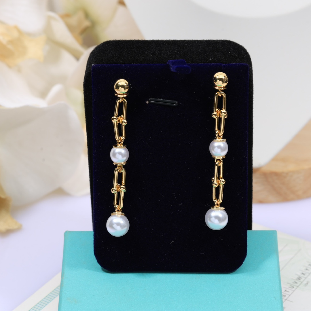 Tiffany & Co. Triple Drop Link Earrings - PerfectKickZ