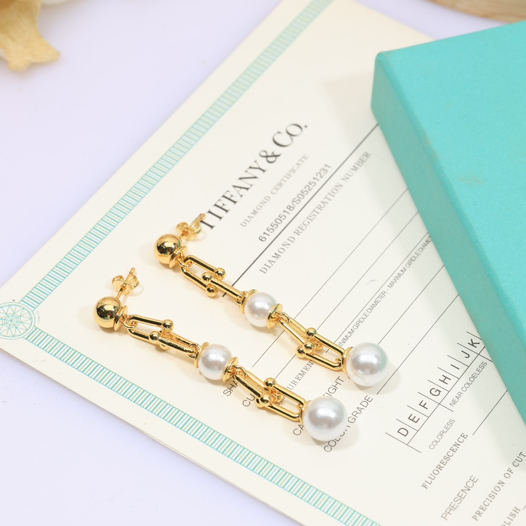 Tiffany & Co. Triple Drop Link Earrings - PerfectKickZ