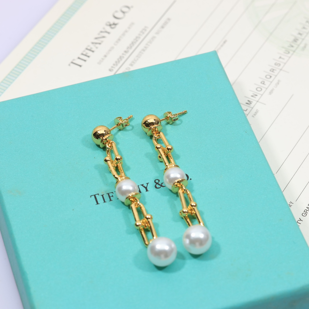 Tiffany & Co. Triple Drop Link Earrings - PerfectKickZ