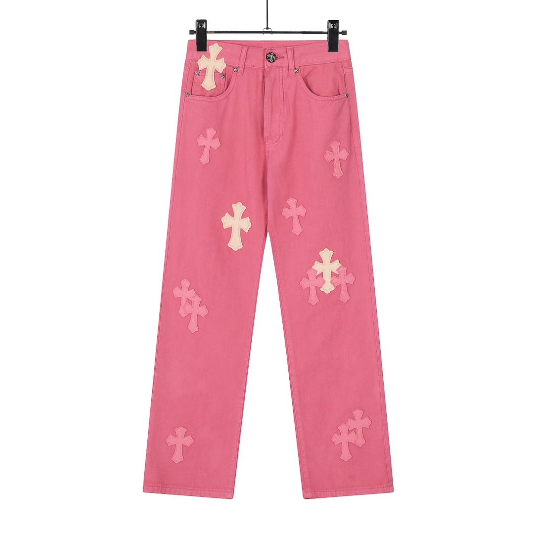 Chrome hearts X SexRecords Jeans - PerfectKickZ
