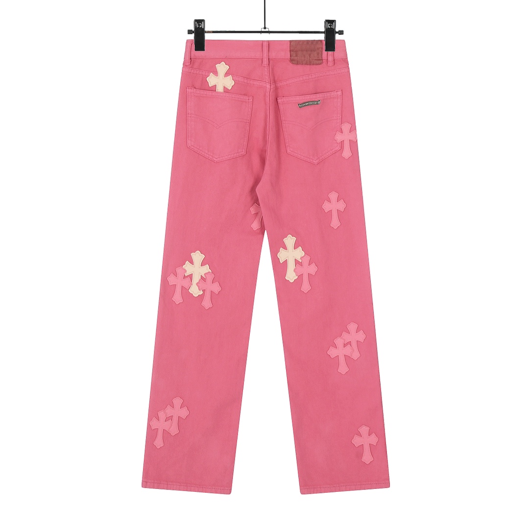 Chrome hearts X SexRecords Jeans - PerfectKickZ