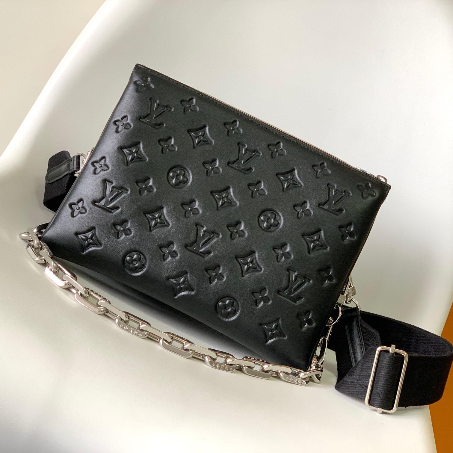 Louis Vuitton Coussin Black Lamb (26 x 20 x 12cm)    M57790  - PerfectKickZ