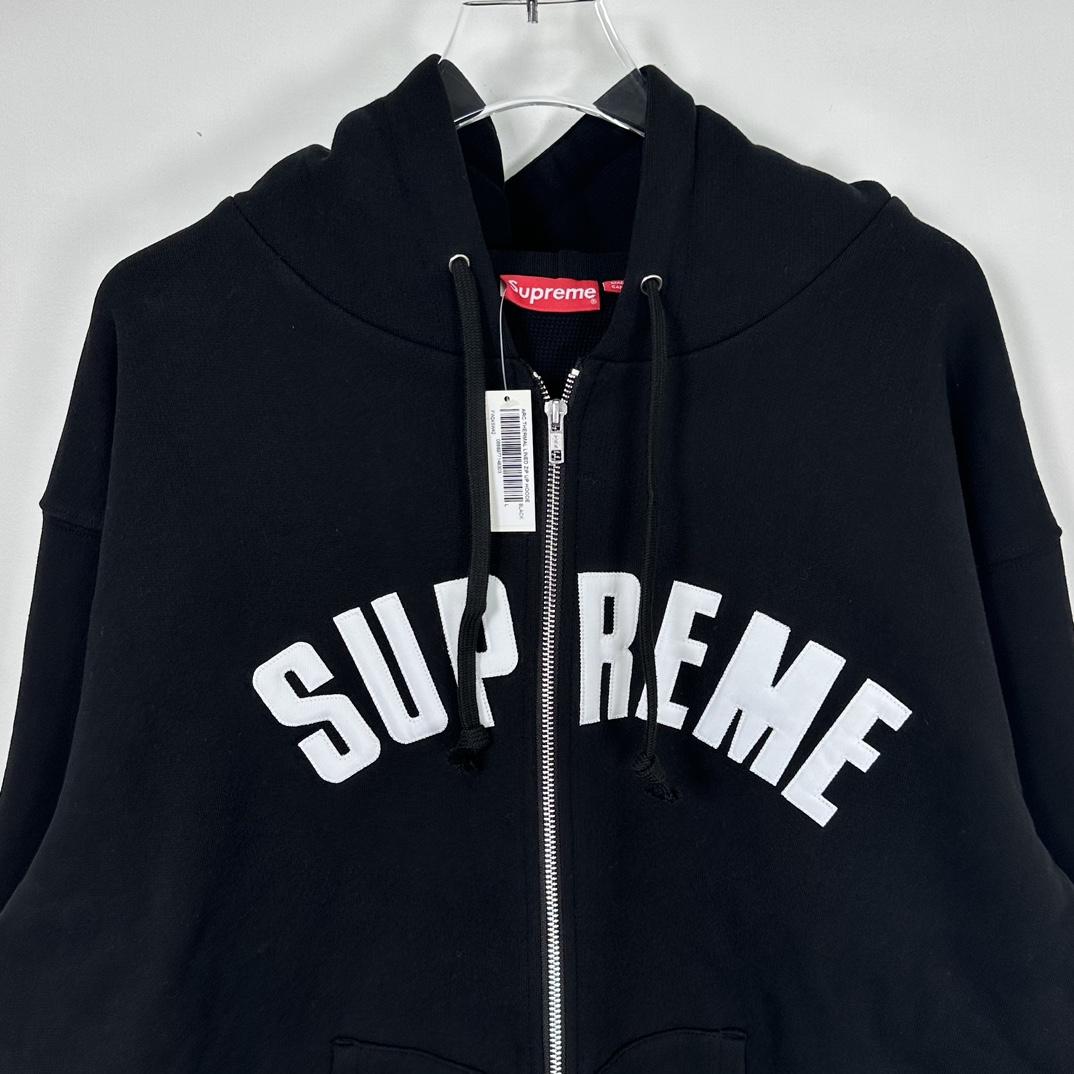 Supreme Arc Thermal Zip Up Hooded Sweatshirt - PerfectKickZ