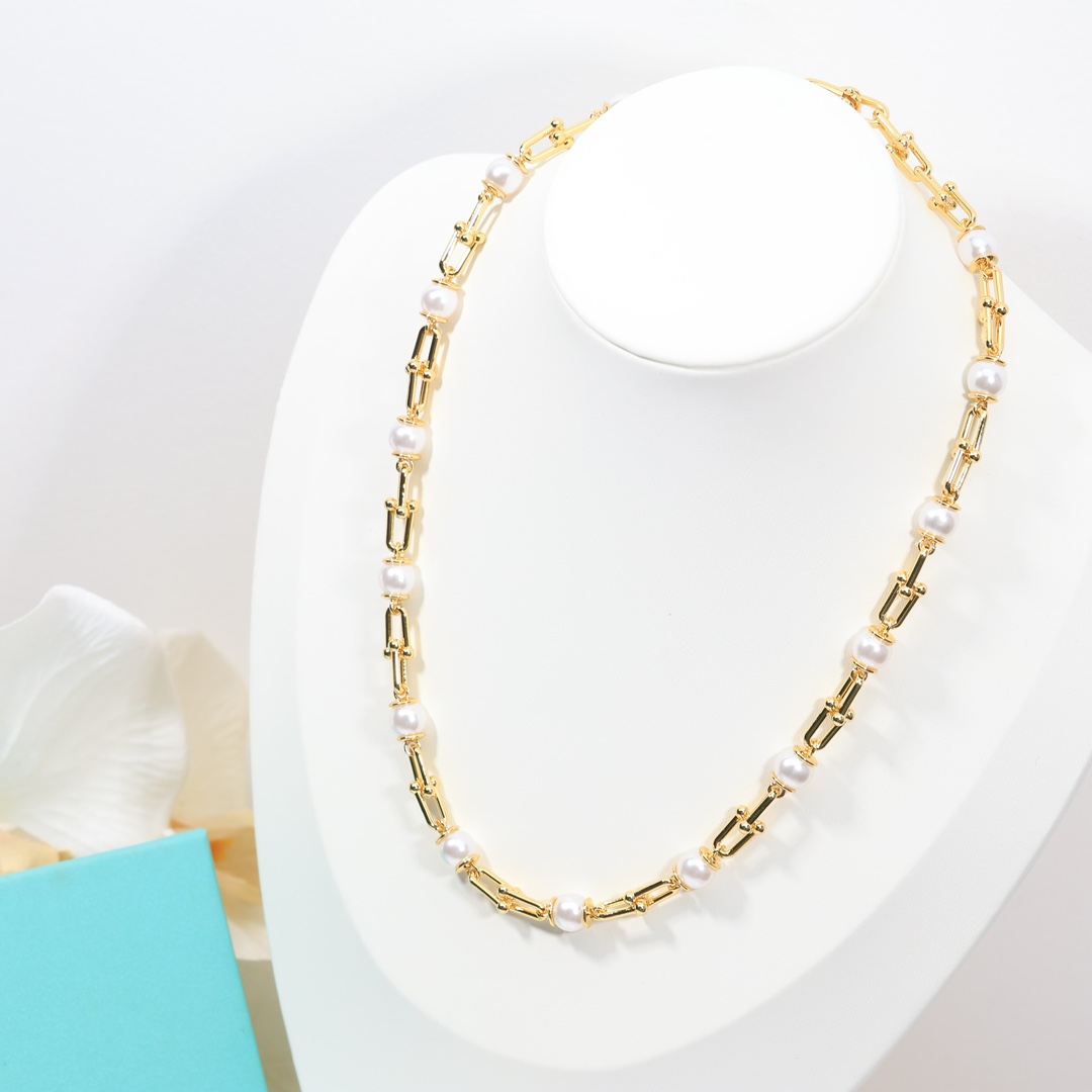 Tiffany & Co. Graduated Link Necklace - PerfectKickZ