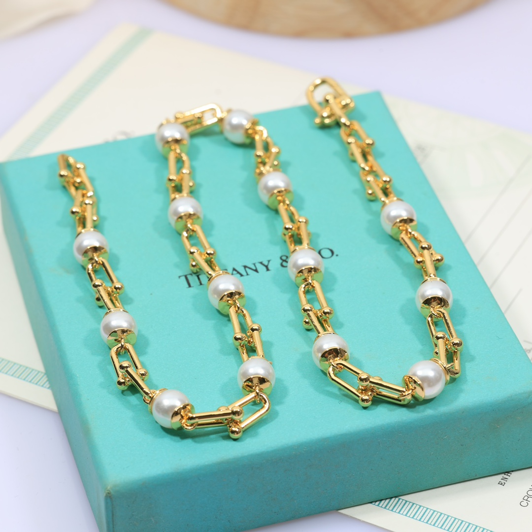 Tiffany & Co. Graduated Link Necklace - PerfectKickZ