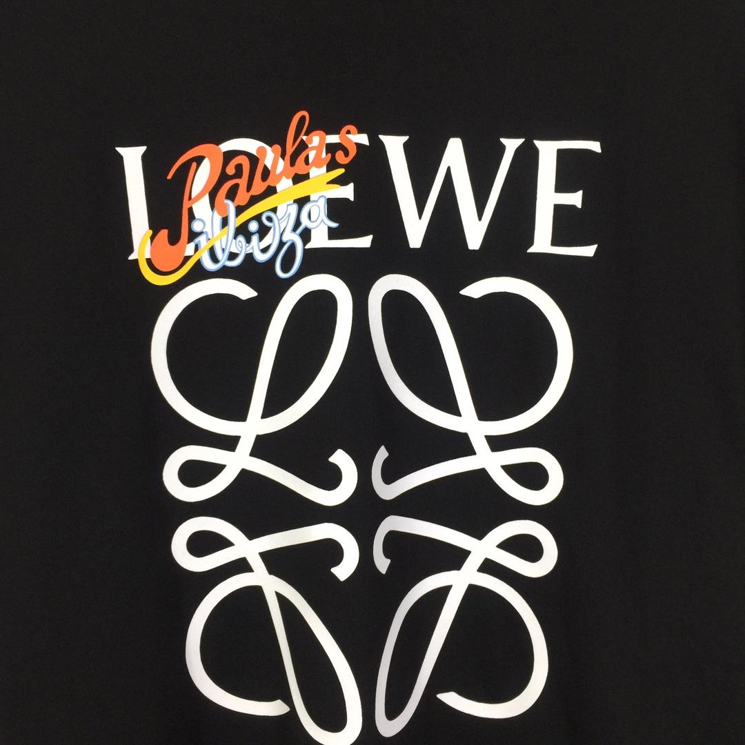 Loewe Loose Fit T-shirt In Cotton - 