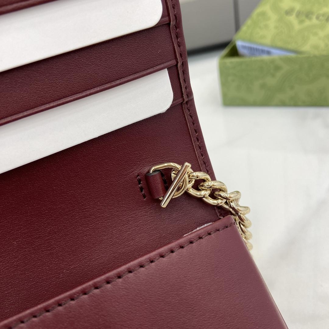 Gucci Horsebit 1955 Wallet With Chain - PerfectKickZ