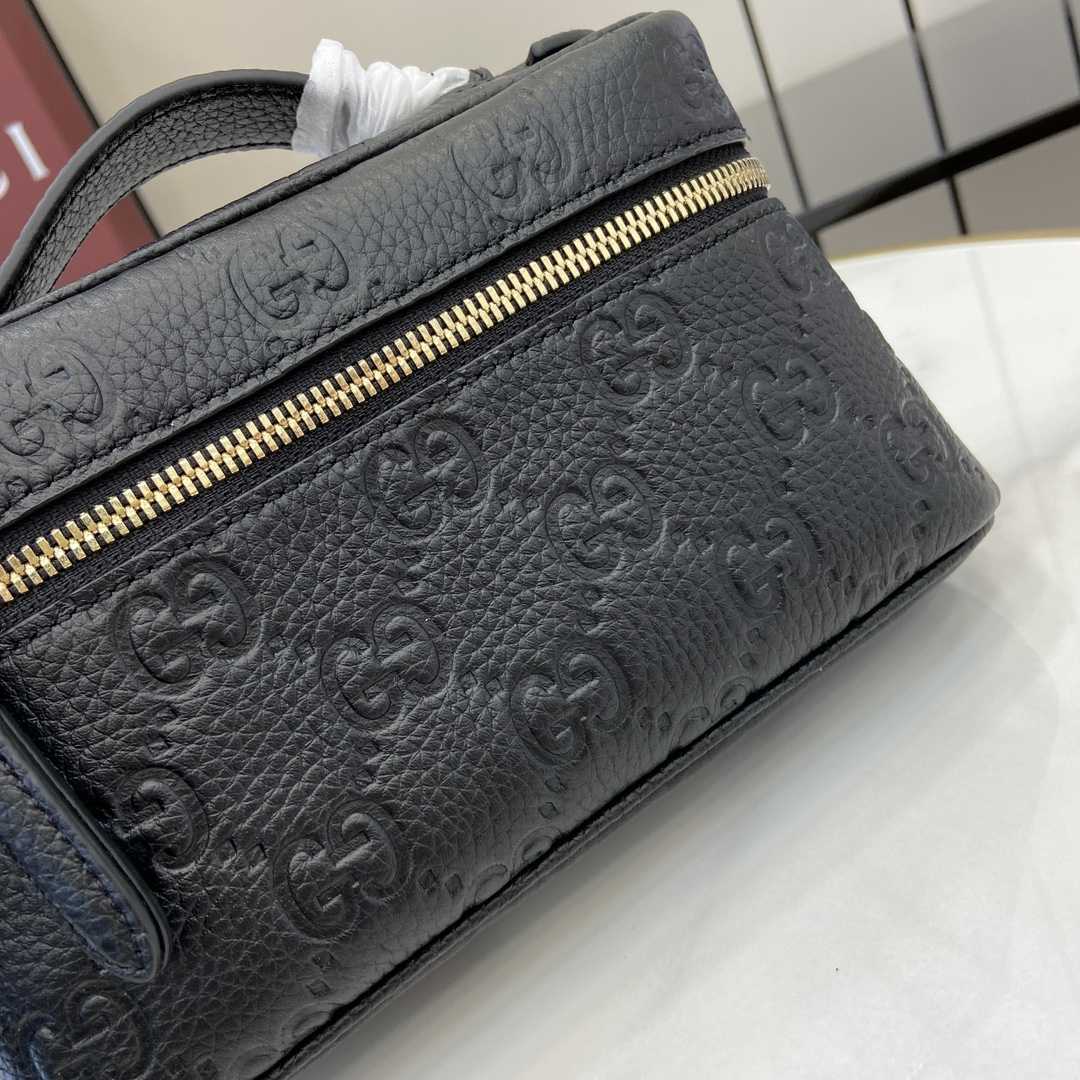 Gucci GG Emblem Super Mini Bag - PerfectKickZ