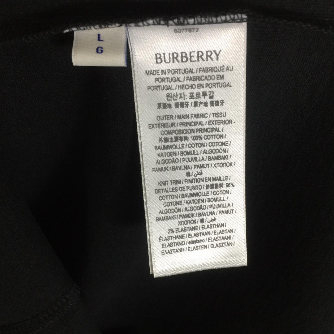 Burberry Cavalier Noir T-shirt - PerfectKickZ