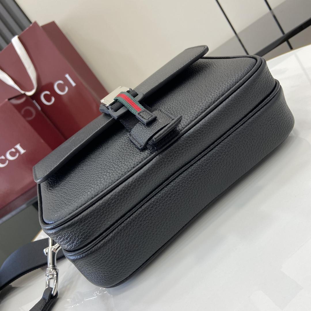 Gucci Small Crossbody Bag With Web - PerfectKickZ