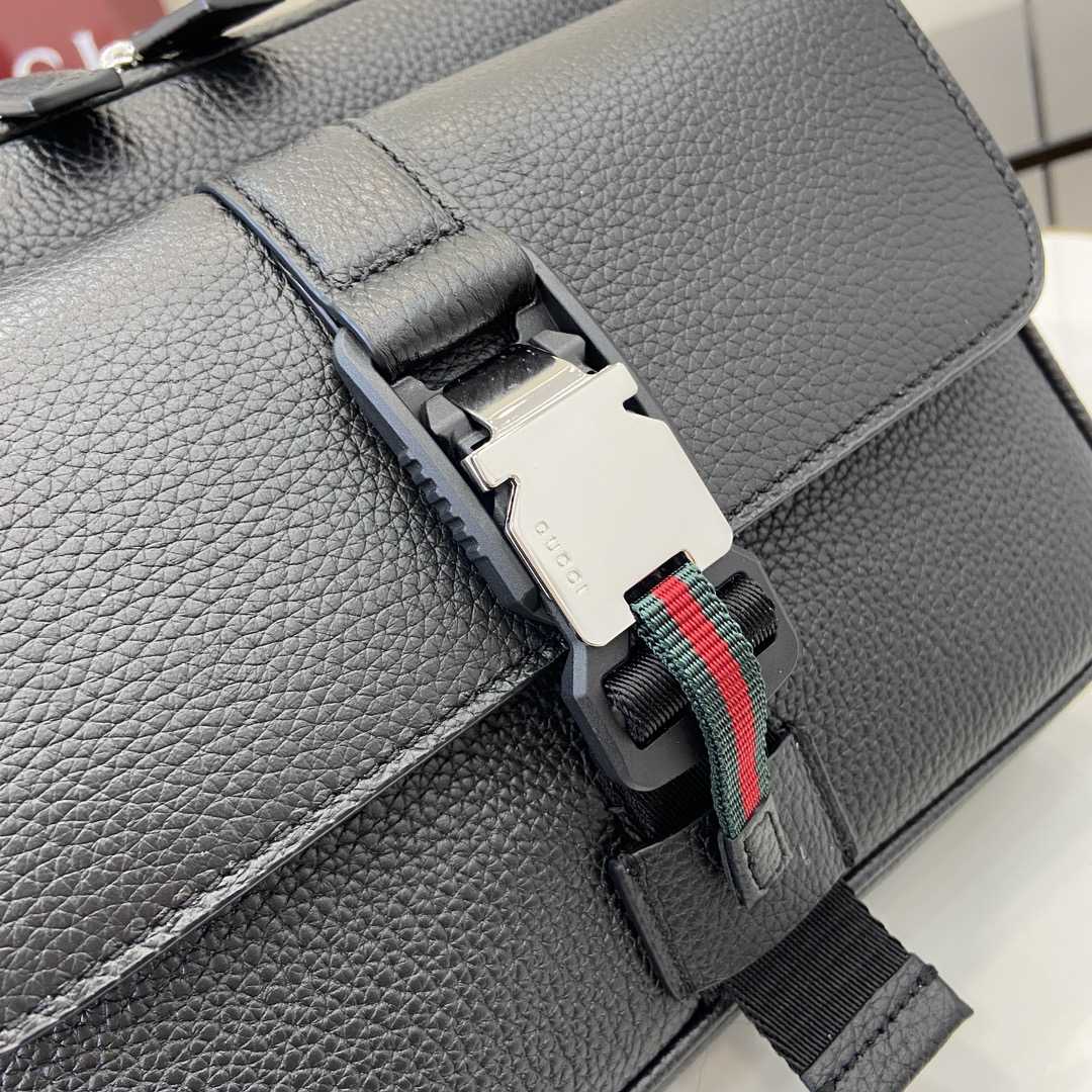 Gucci Small Crossbody Bag With Web - PerfectKickZ