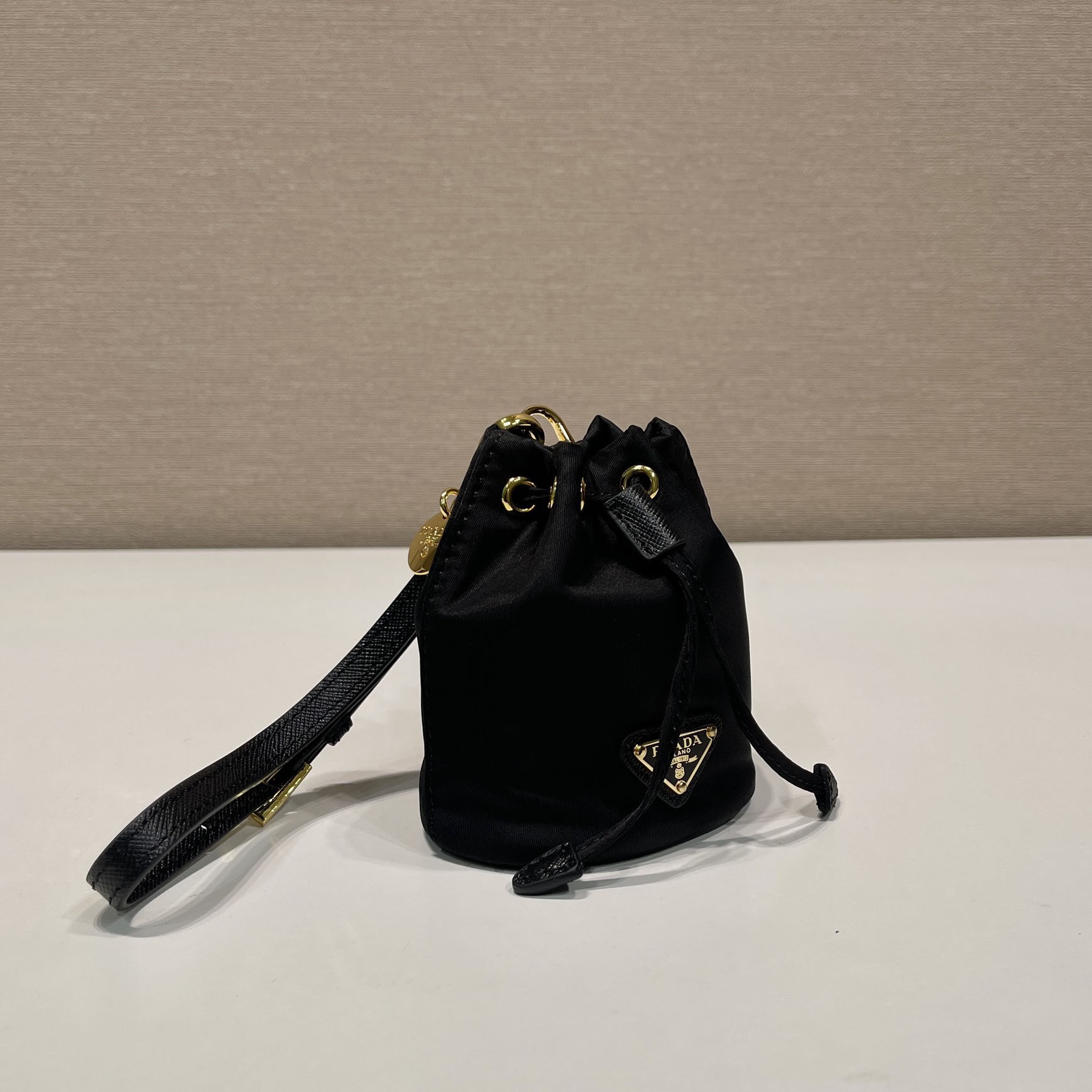Prada Mini Icon Re-Nylon Bag Charm - PerfectKickZ