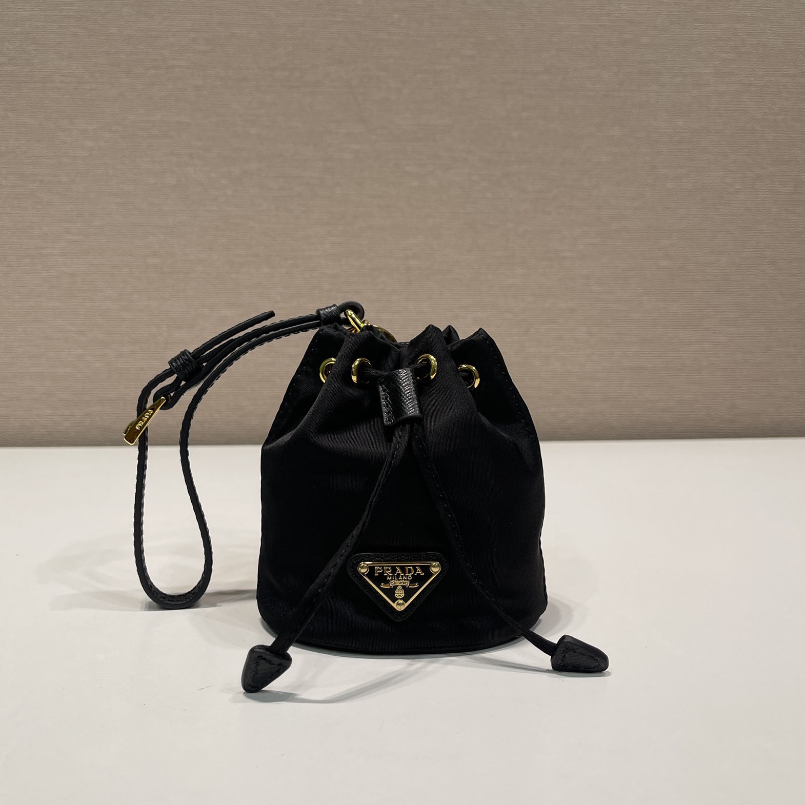 Prada Mini Icon Re-Nylon Bag Charm - PerfectKickZ