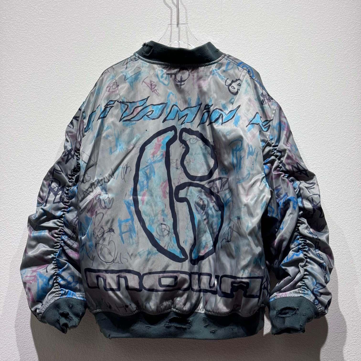 Mowalola Graffiti Bomber Jacket - PerfectKickZ