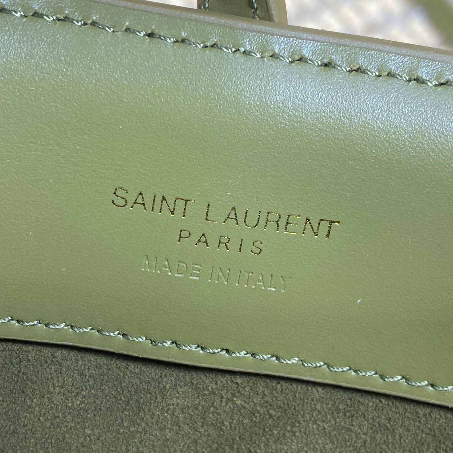 Saint Laurent Le 37 Mini In Shiny Leather - PerfectKickZ