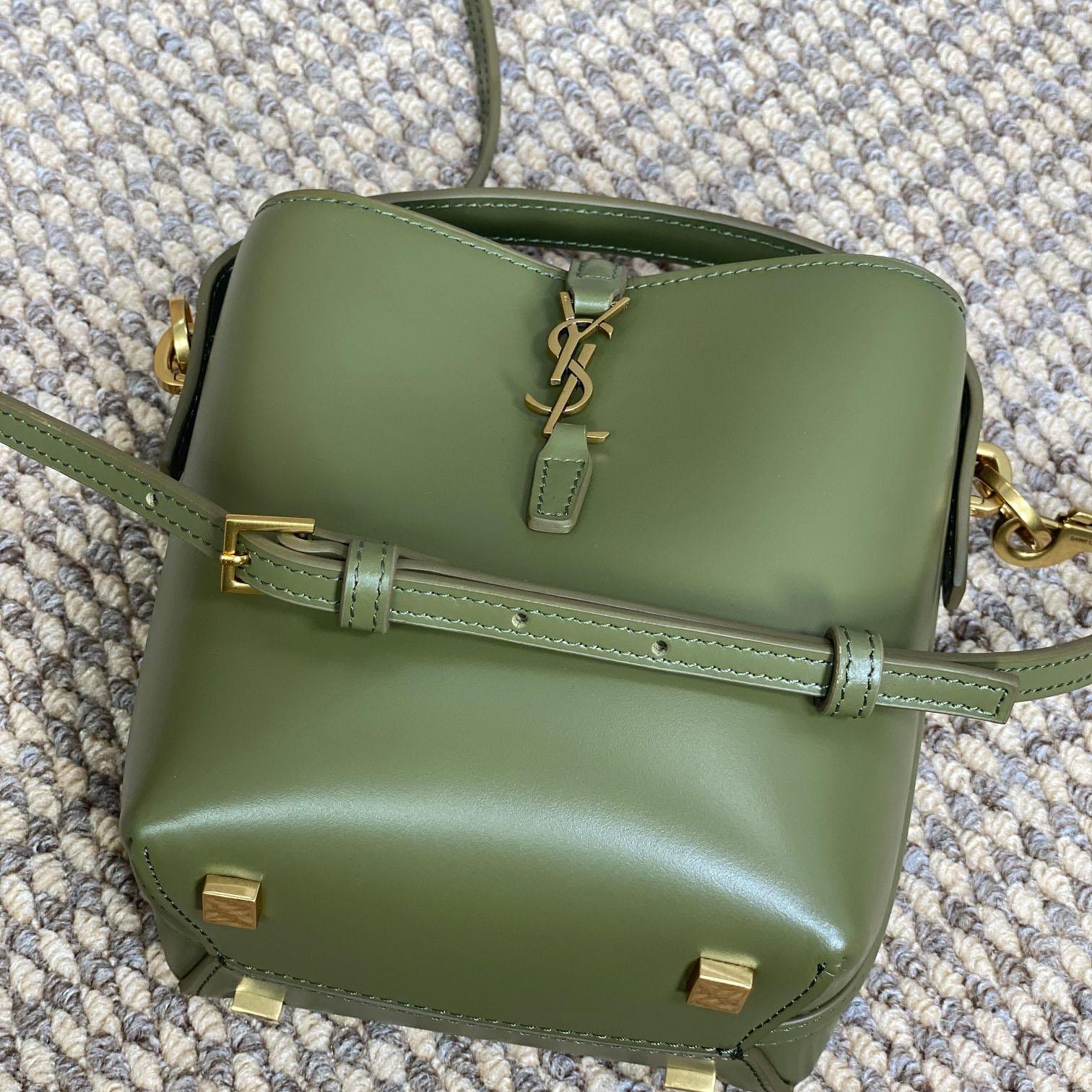 Saint Laurent Le 37 Mini In Shiny Leather - PerfectKickZ
