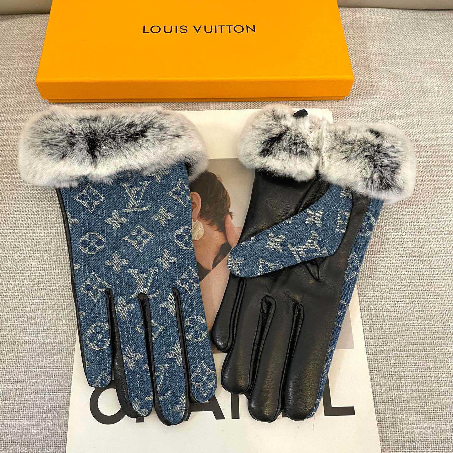Louis Vuitton Gloves  - PerfectKickZ