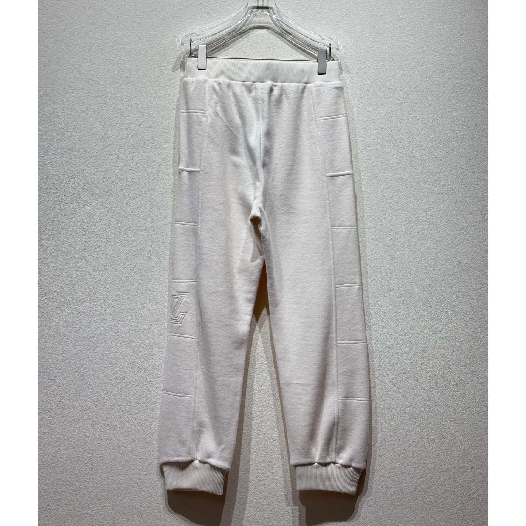 Louis Vuitton Quilted Textured Wool Pants   1AGJPK - PerfectKickZ
