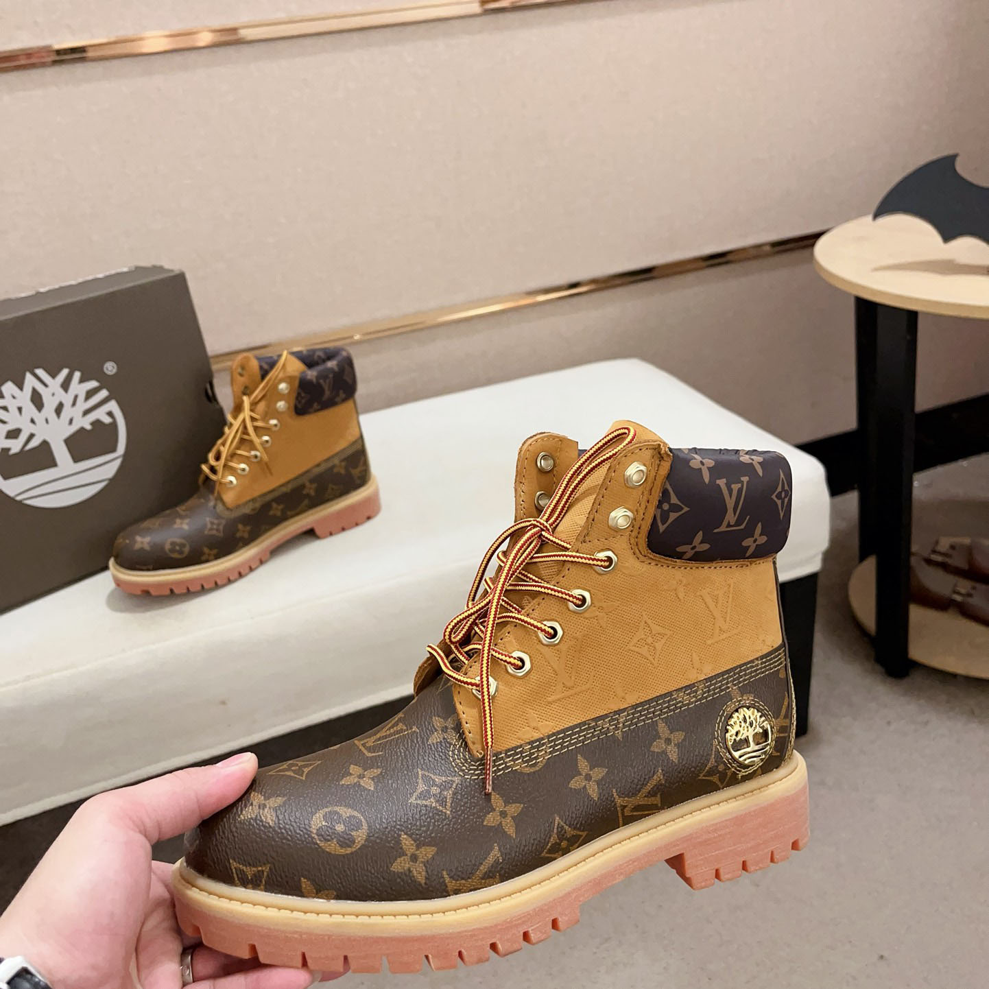 Louis Vuitton Timberland  Ankle Boot - PerfectKickZ