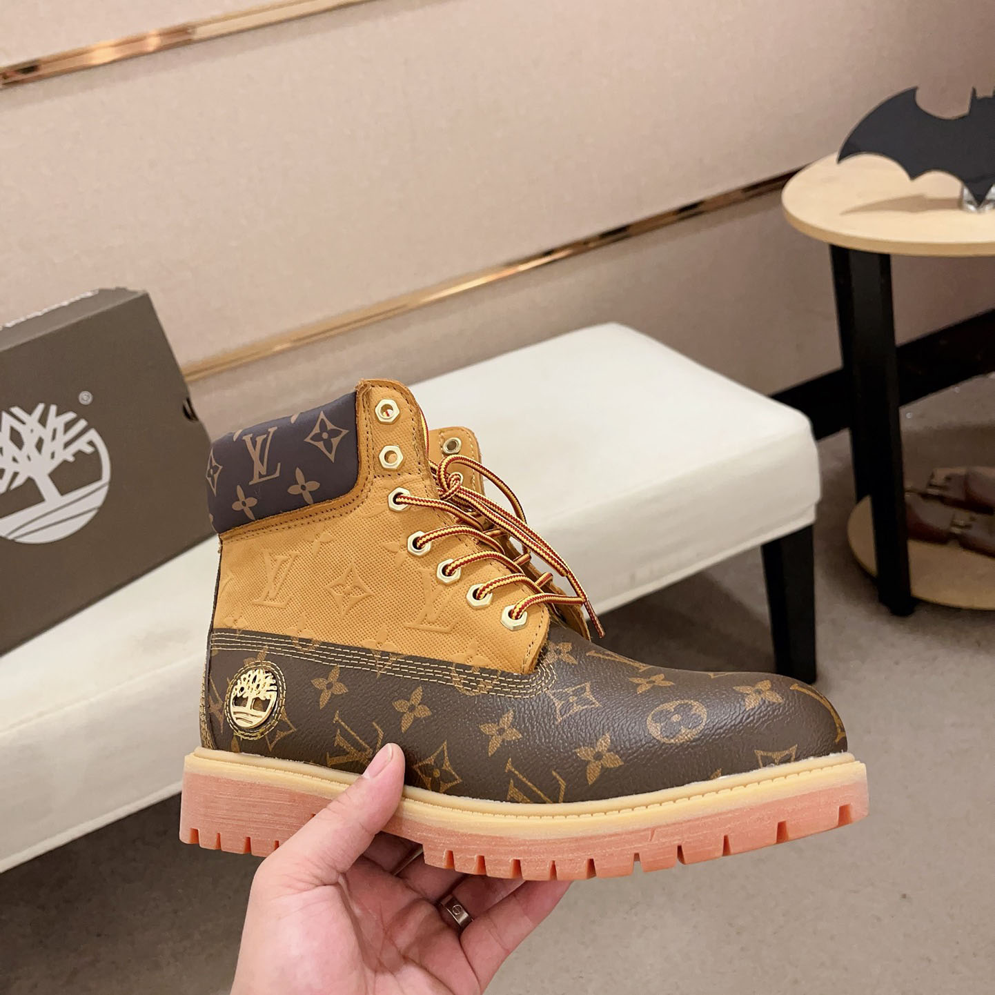 Louis Vuitton Timberland  Ankle Boot - PerfectKickZ