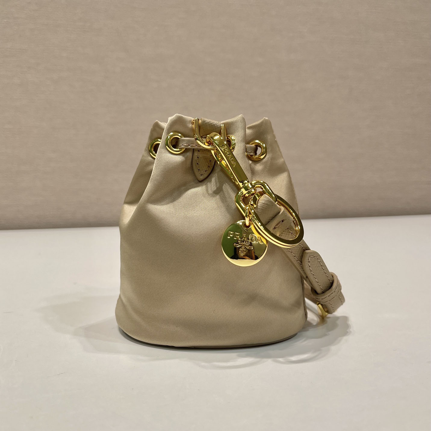 Prada Mini Icon Re-Nylon Bag Charm - PerfectKickZ
