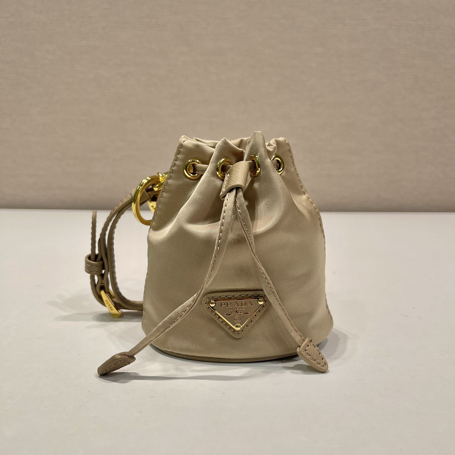Prada Mini Icon Re-Nylon Bag Charm - PerfectKickZ