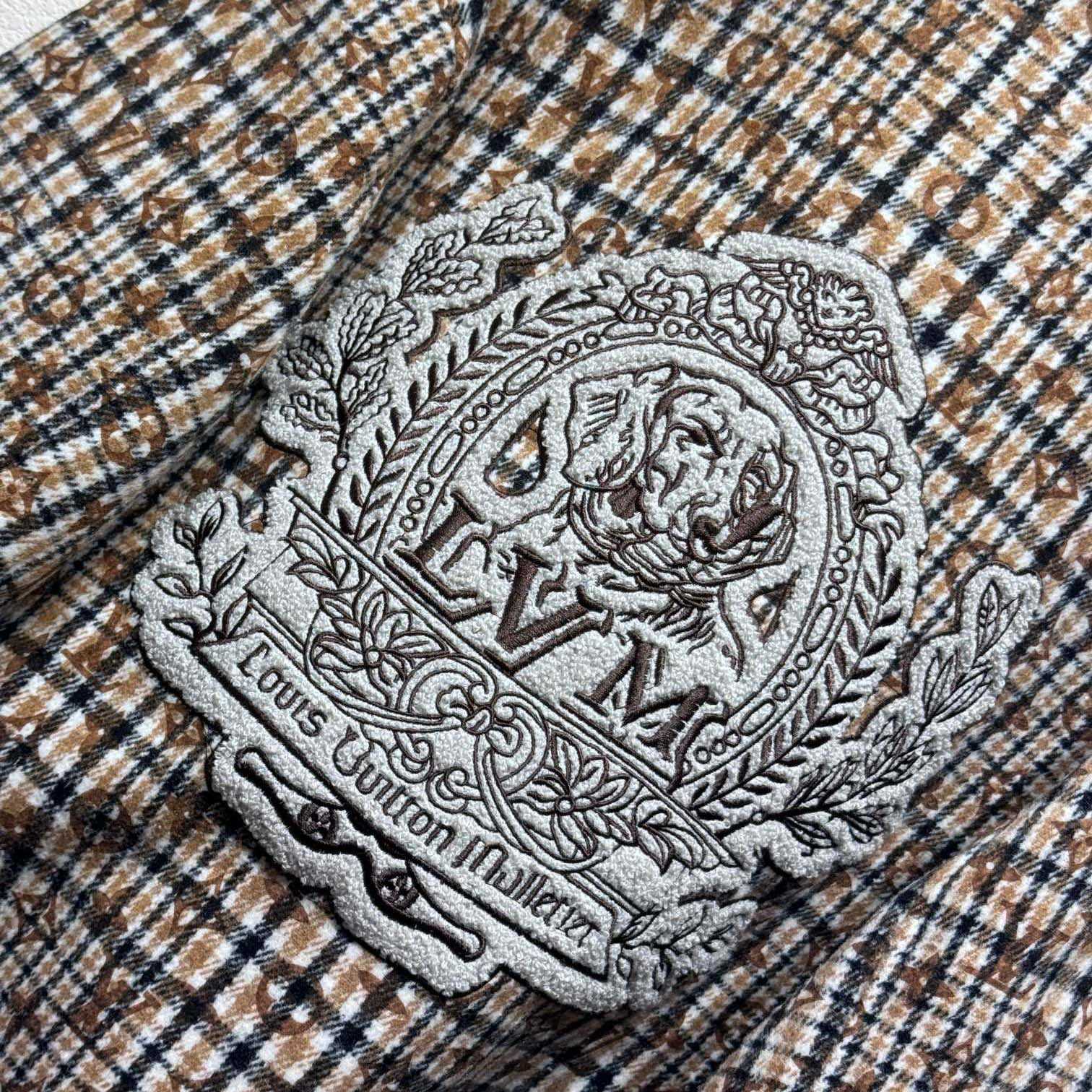 Louis Vuitton Monogram Wool Harrington Blouson   1AGIP6 - PerfectKickZ