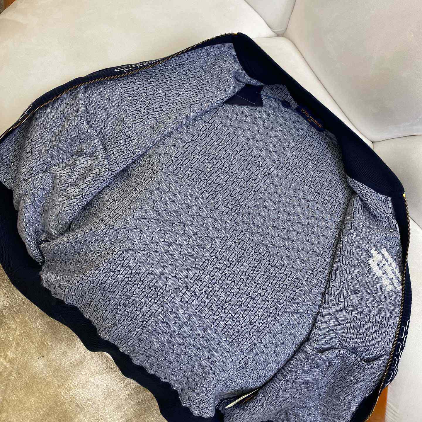 Louis Vuitton Damier Quilted Cotton Bomber  1AFXOP - PerfectKickZ