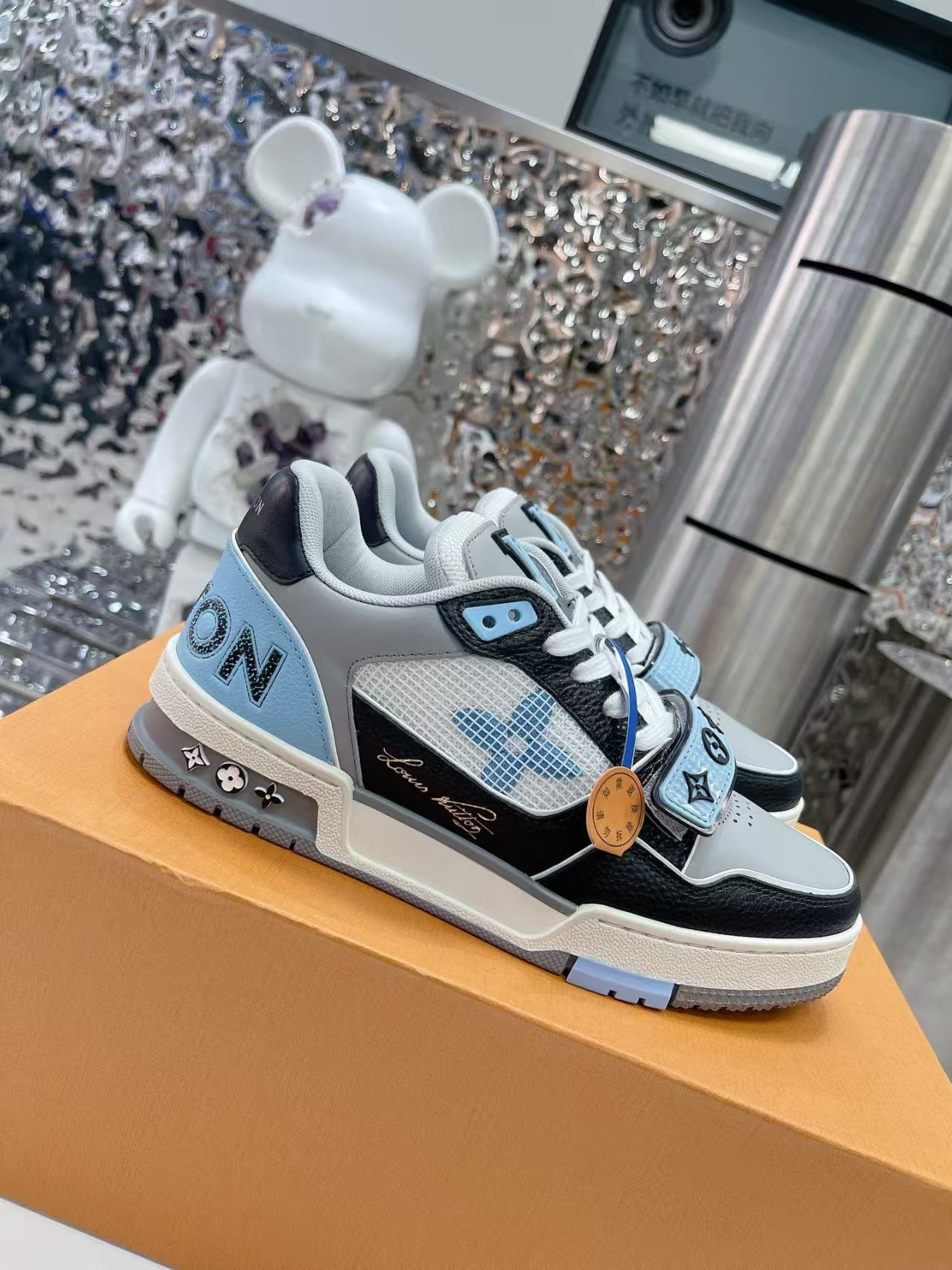 Louis Vuitton Trainer Sneaker(upon uk size) - PerfectKickZ