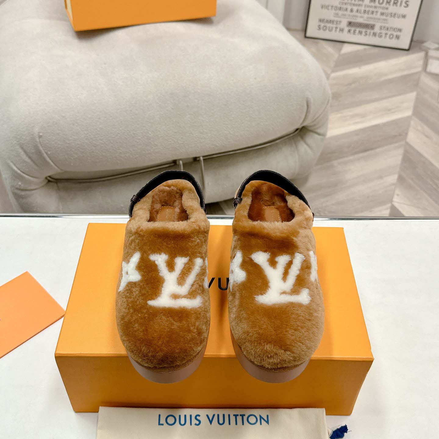 Louis Vuitton Aspen Platform Clog           - PerfectKickZ