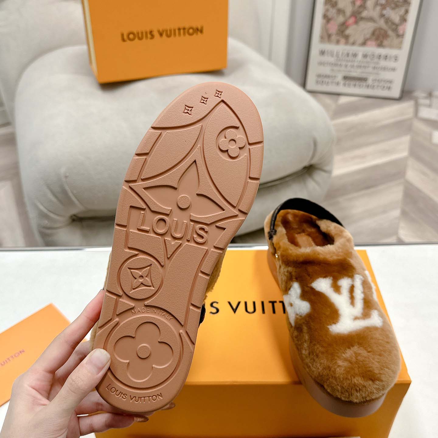 Louis Vuitton Aspen Platform Clog           - PerfectKickZ