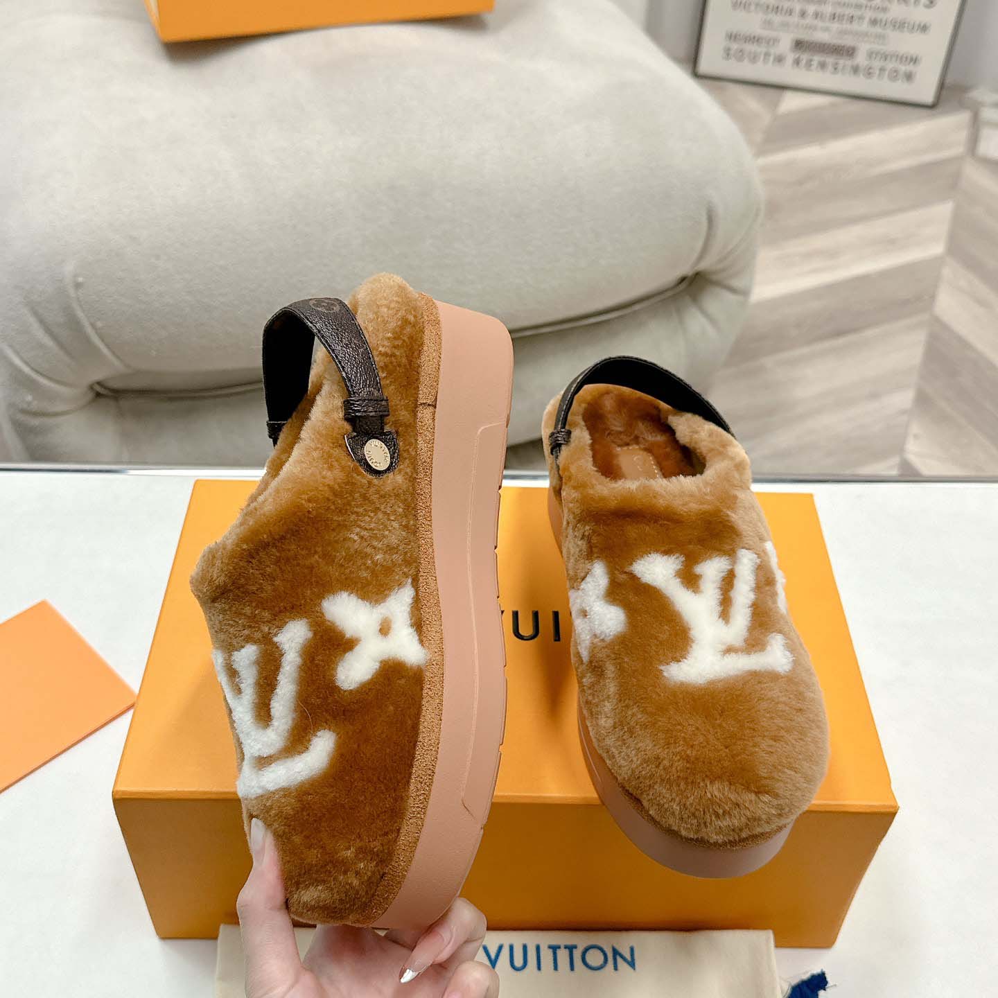 Louis Vuitton Aspen Platform Clog           - PerfectKickZ