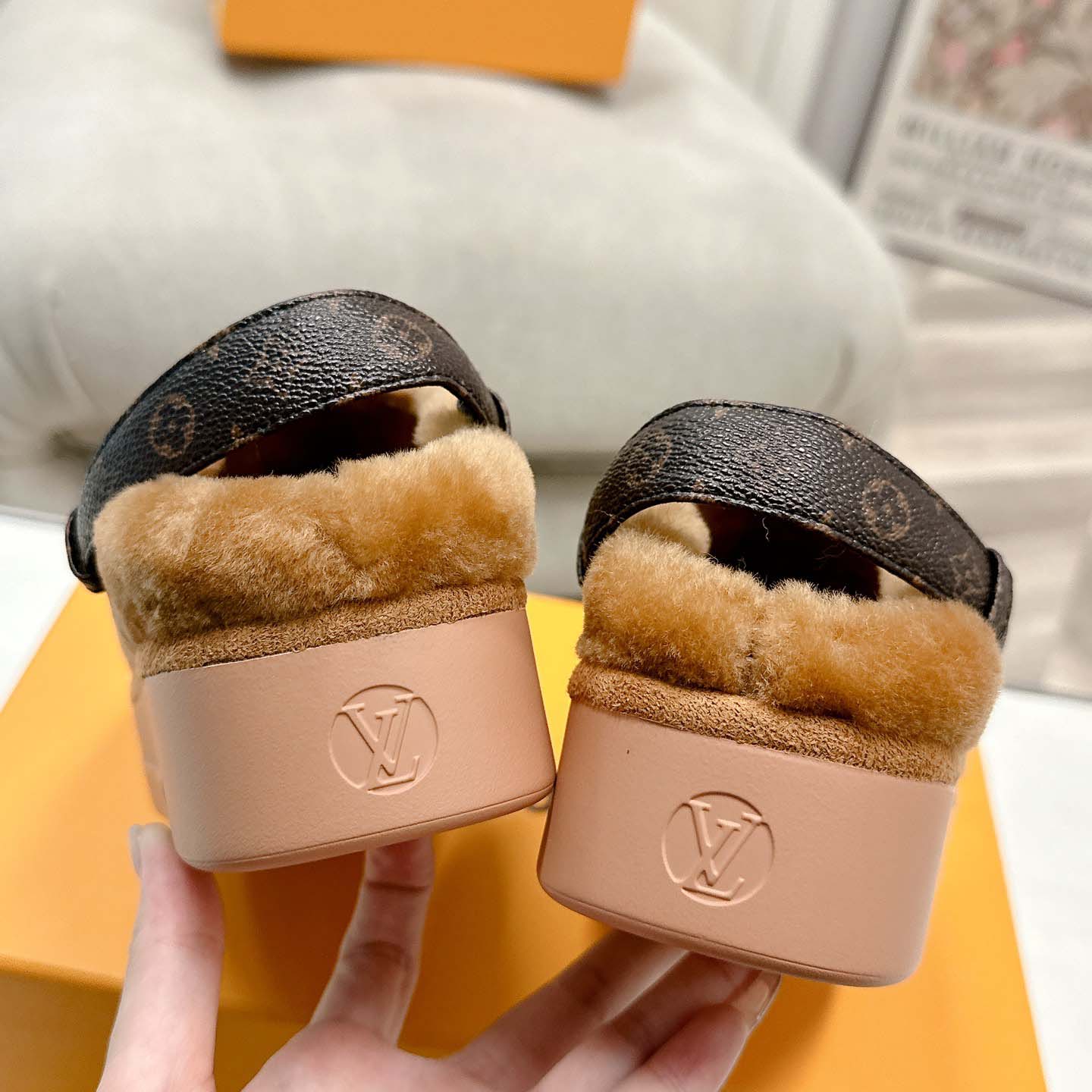 Louis Vuitton Aspen Platform Clog           - PerfectKickZ