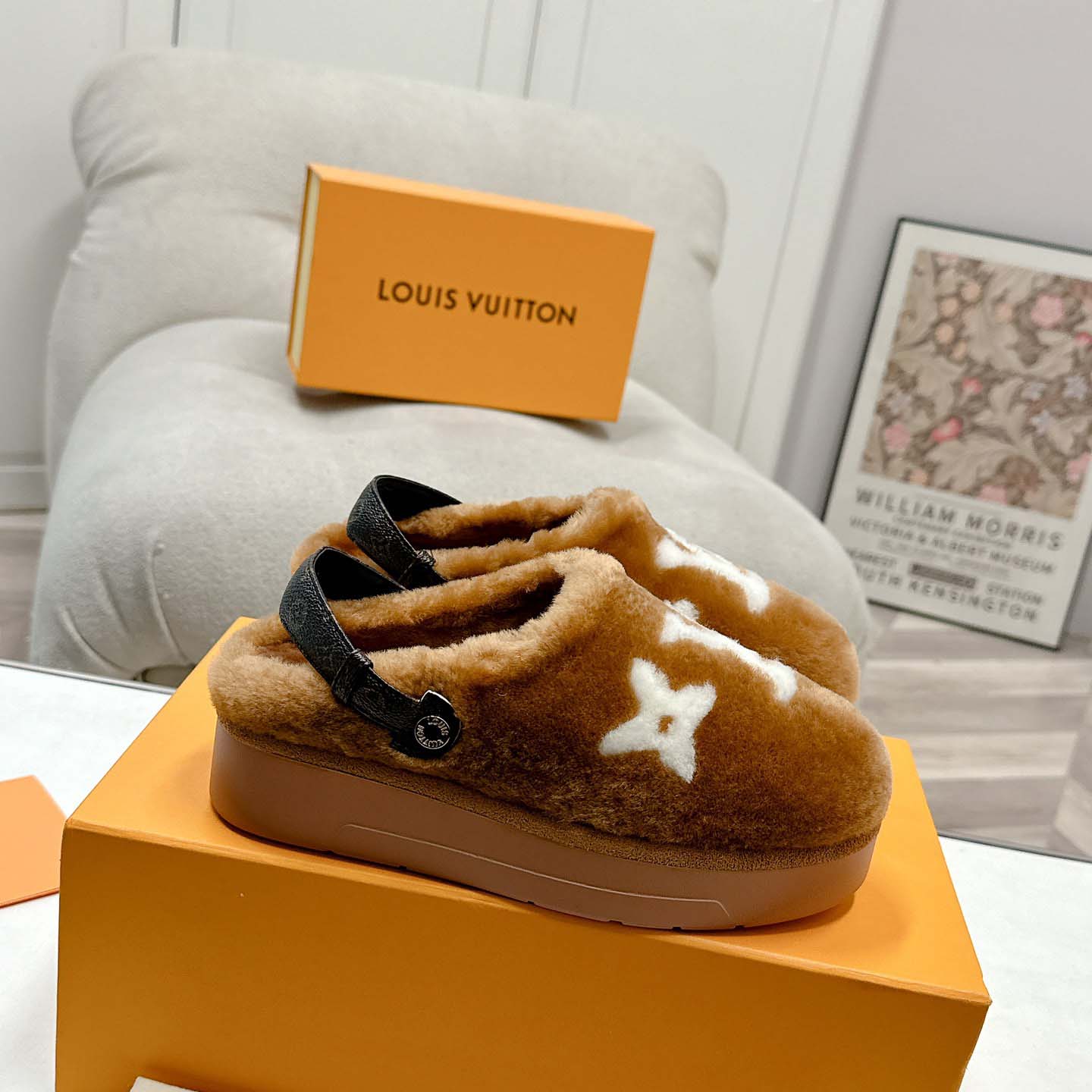 Louis Vuitton Aspen Platform Clog           - PerfectKickZ