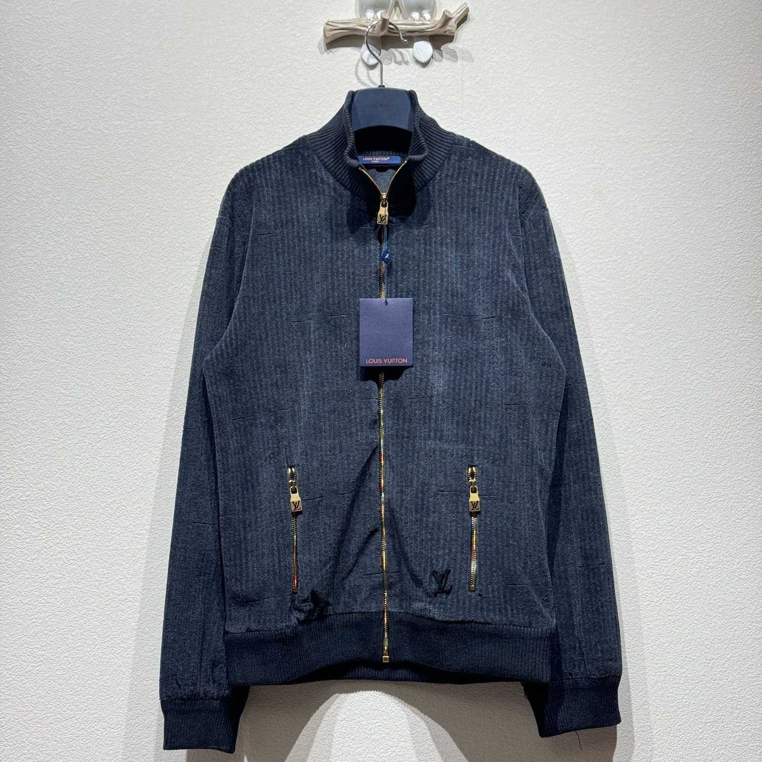 Louis Vuitton LV x Park Seo-Bo Cotton Velvet Tracktop   - PerfectKickZ