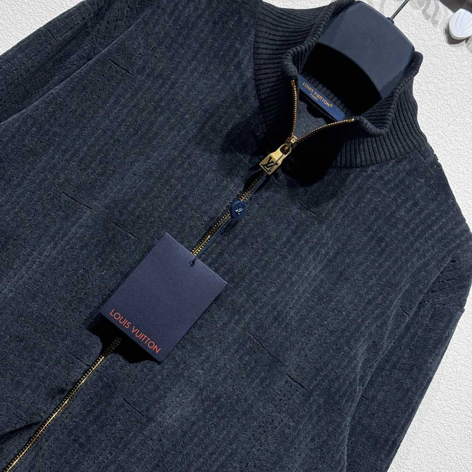 Louis Vuitton LV x Park Seo-Bo Cotton Velvet Tracktop   - PerfectKickZ