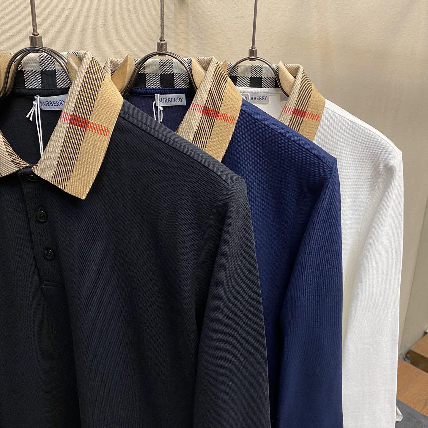 Burberry Cotton Polo Shirt - PerfectKickZ