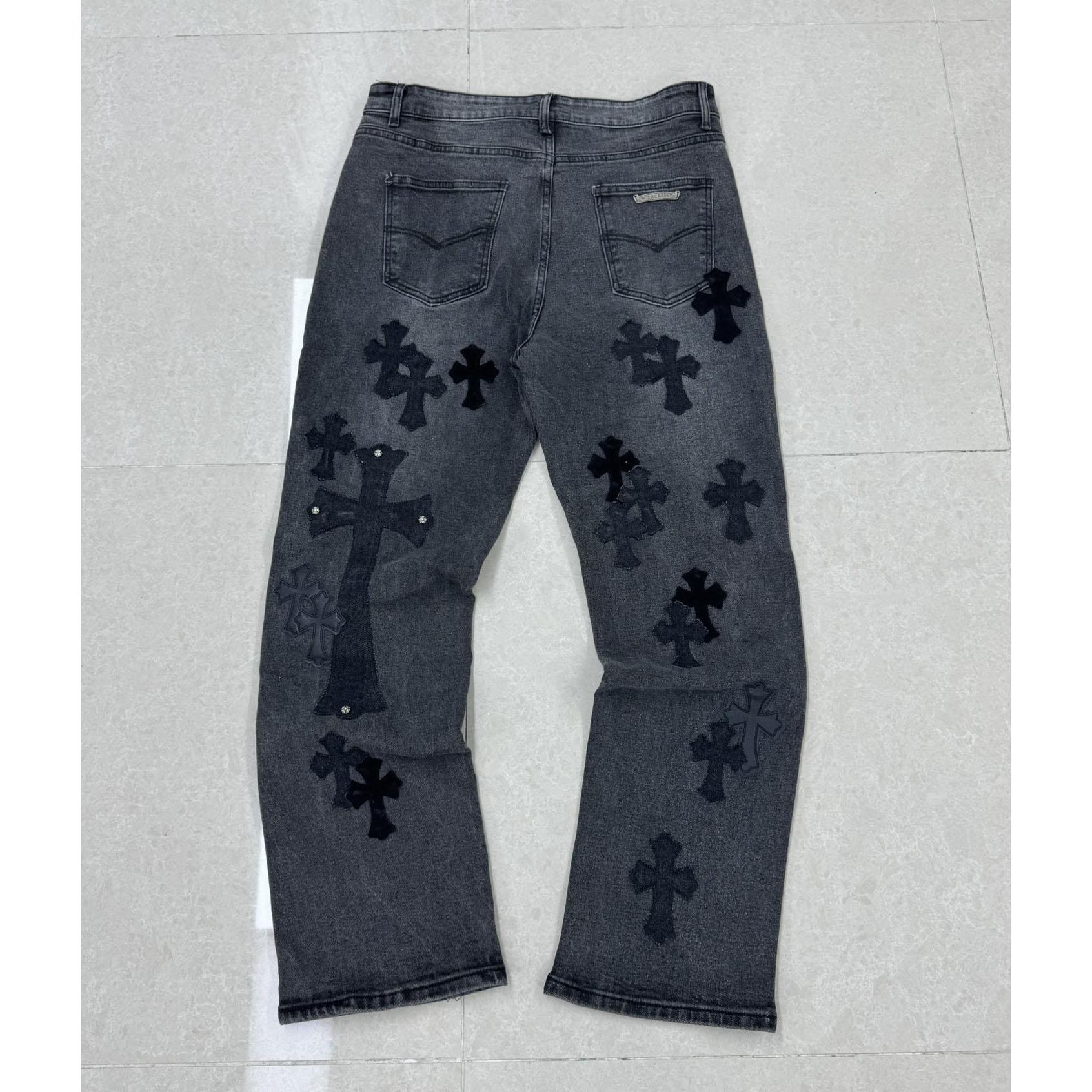 Chrome Heart X SexRecords Jeans - PerfectKickZ