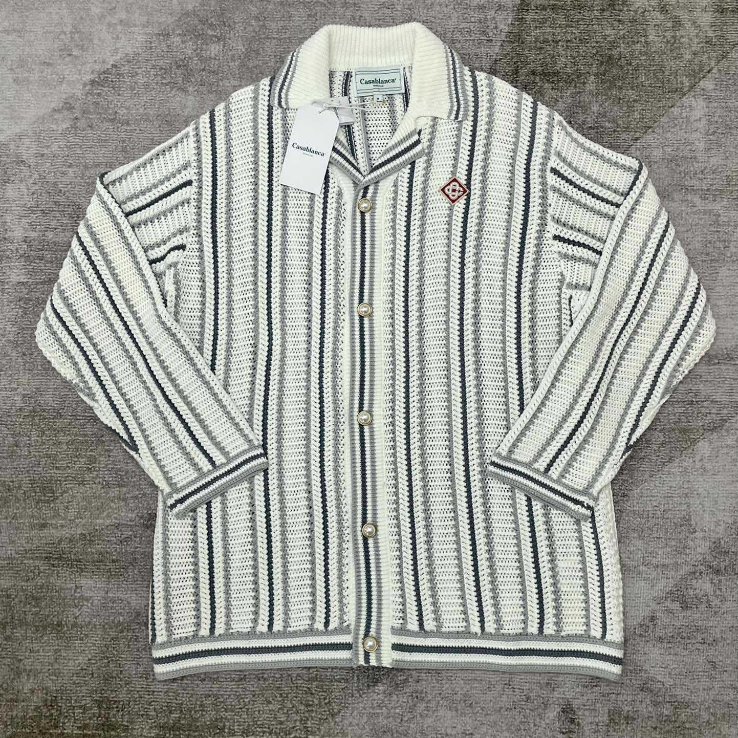 Casablanca Crochet Textured Cardigan   Z6003 - PerfectKickZ