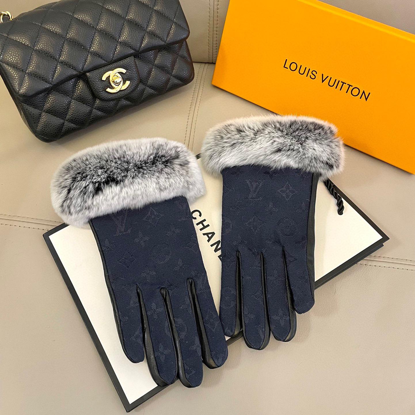 Louis Vuitton Gloves  - PerfectKickZ