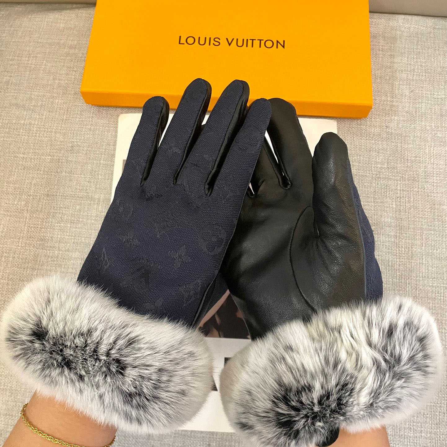 Louis Vuitton Gloves  - PerfectKickZ